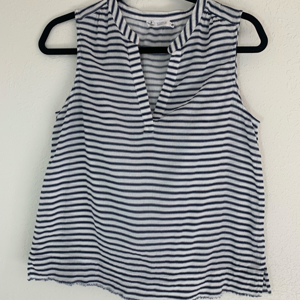 Carve Designs Organic Cotton Striped Tank Top